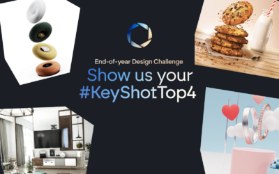 Win great prizes in the #KeyShotTop4 design challenge