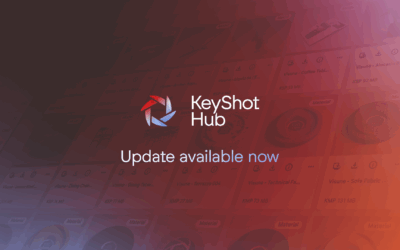 New in KeyShot Hub: 3D CAD Previews, Pinned Comments and Cloud Library Upgrades